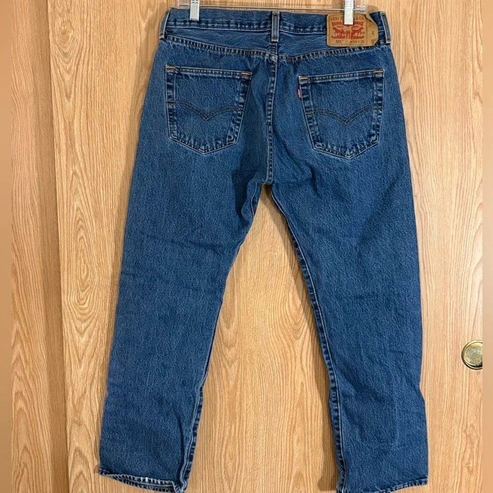 Levi's Men's Classic 501 Button Fly Straight Jeans